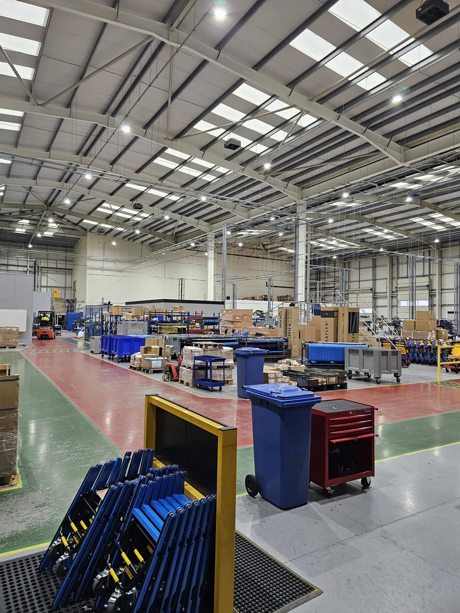 The Evac+Chair International production floor